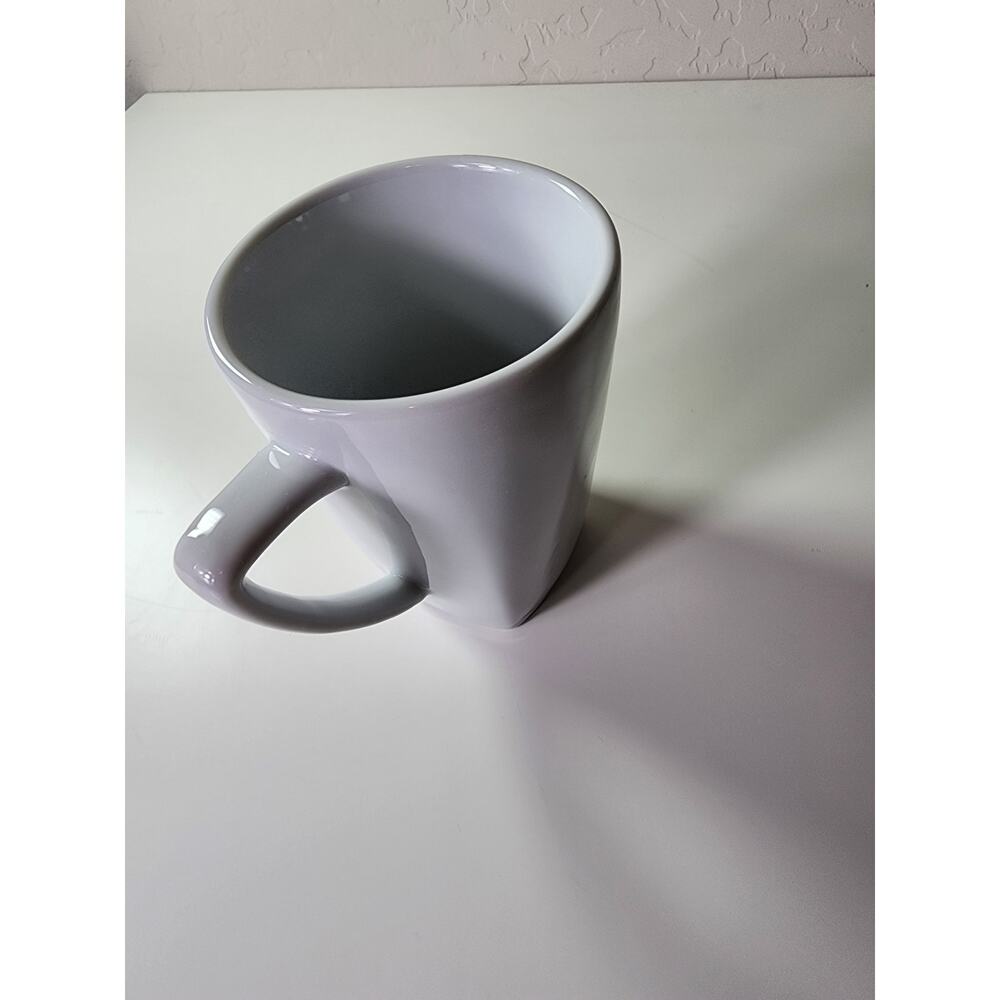 POTTERY BARN Great White Square Base 4.5" Tall Coffee Mugs - Set of 4 - Picture 3 of 11